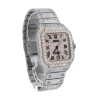 CS TWO TONE 41MM MOISSANITE DIAMOND WATCH 35CT - Image 3