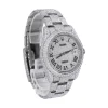 DJ 41MM MOISSANITE DIAMOND TWO ROW BEZEL WATCH 35CT - Image 2