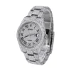 DJ 41MM MOISSANITE DIAMOND TWO ROW BEZEL WATCH 35CT - Image 3
