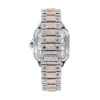CS SKELETON 41MM TWO-TONE VVS MOISSANITE DIAMOND WATCH 35CT - Image 4