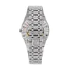 AP STAINLESS STEEL 41MM MOISSANITE DIAMOND WATCH 35CT WITH TWO-TONE OPTION - Image 10