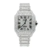 CS 41MM MOISSANITE DIAMOND WATCH 35CT