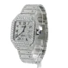 CS 41MM MOISSANITE DIAMOND WATCH 35CT - Image 2