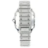 CS 41MM MOISSANITE DIAMOND WATCH 35CT - Image 3