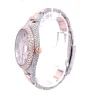 DJ TWO-TONE GOLD 41MM MOISSANITE DIAMOND WATCH 35CT - Image 3