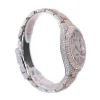DJ TWO-TONE ROSE GOLD ROMAN NUMERALS 41MM MOISSANITE DIAMOND WATCH 35CT - Image 3